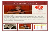 GITAAR LES 5 · akoestische gitaar begint dat wel een probleem te worden. Bekijk de video: Het A mineur akkoord is een afgeleide, open akkoord van het E akkoord. !! Het valt onder