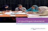Vrijwilligersbeleid - Welzijn Lelystad · Beheer Achmea een collectieve verzekering afgesloten waardoor alle vrijwilligers (die woonachtig zijn in Lelystad en in Lelystad het vrijwilligerswerk