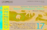 BIS-CD-1221 STEREO Total playing time: 66'53bachcant/Pic-Rec... · BIS-CD-1221 STEREO Total playing time: 66'53 BACH, Johann Sebastian (1685-1750) Cantatas 17: Leipzig 1724 Cantata