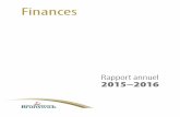 Finances, Rapport annuel 2015-2016 - New Brunswick · Rapport annuel 2015–2016 Gouvernement du Nouveau-Brunswick CP 6000, Fredericton NB E3B 5H1 CANADA ISBN 978-1-4605-0514-4 (édition
