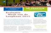 Evaluatie Week van de Loopbaan 2015 - aenowaterschappen.nl · 2016. 5. 26. · stelling of presentatie waar met humor een serieuze boodschap wordt gebracht of het laten maken van