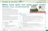 Wie eet wie en wie eet wat? - Vogelbescherming Nederland...• Les Maak je eigen logboek van een vogelnest (groep 5-6) Bronnen • Beleef de Lente: de steenuil, de koolmees, de ooievaar
