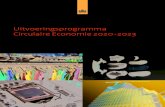 Uitvoeringsprogramma Circulaire Economie 2020-2023 De huidige stand van zaken in de circulaire economie
