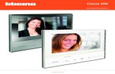 Classe 300 - Nelec.com Intercom Made Easy - Home · In dit deel kunt u de audio-/videoberichten die bij uw afwezigheid op de buitenpost geregistreerd zijn weergeven, mits u deze functie
