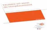 one t TION - SNEP-FSU Lillesnepfsu-lille.net/ftp/corpo/guide_tzr_ lille_rentree_2017.pdf · remplacement lors des opérations de mouvement intra académique. ... • Remplacements