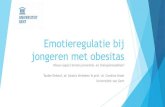 Emotieregulatie bij jongeren met obesitas · 3) Het prevalentiecijfer van overgewicht en obesitas stijgt de laatste jaren ook enorm 4) ER leert jongeren om te gaan met stress en negatieve