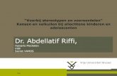 Dr. Abdellatif Riffi, stereot… · Tussen de 2 WO stijging tot 4% (italië en oost-europa) • Vanaf 1936 arbeidsvergunning verplicht • Sinds de jaren 60 vooral Spanjaarden en