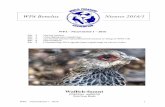 WPA Benelux Nieuws 2016/1€¦ · Jammer genoeg moest men vaststellen dat voor de Lady Amherst-fazant we terug naar AF zijn gezonden. We beschikken wel over een aantal morfologisch