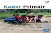 KaderPrimair - Algemene Vereniging Schoolleiders · 2020. 6. 18. · actueel _ ‘Betrek school bij beleidsvorming kansengelijkheid’ achtergrond _ ‘De kern van autonomie: leraren