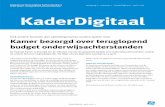 Jaargang 3 - nummer 7 - KaderDigitaal - april 2016 KaderDigitaal · 2017. 4. 10. · Meer informatie en aanmelden: Maastricht The Netherlands October 19—21 Organized and hosted