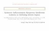 150721 敗血症の定義におけるSIRS Criteria - JSEPTICSepsisの治では 、感染症の存在と急性臓器全の合併 があるか否かを迅速にい上げ 、早期介に繋げること