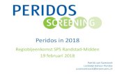 Peridos in 2018 - spsrandstadmidden.nl€¦ · Peridos in 2018 Regiobijeenkomst SPS Randstad-Midden 19 februari 2018 Patrick van Santvoort Landelijk beheer Peridos p.vansantvoort@erasmusmc.nl