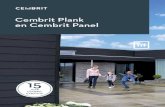 Cembrit Plank en Cembrit Panel · Volledig met alle vereiste accessoires Cembrit Planks and Panels_SNL_v7.indd 2 17/07/2017 23:55:04 GEVEL 3 CEMBRIT PLANK & CEMBRIT PANEL GEVEL Cembrit