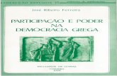 José Ribeiro Ferreira - Pombalina · Ficha técnica Título: Participação e poder na Democracia Grega. Colecção Estudos n213. Fevereiro de 1990. ISBN-972-9038-12-0 Composição