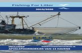 Fishing For Litter - KIMO...Opgehaald Fishing for Litter afval noordelijke havens (2010-2019) in kilogram per jaar per haven. Havens van links naar rechts cumulatief aflopend naar