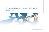 Trendanalyse WSW 2015 · Trendanalyse WSW 2015 5 jaren in totaal over 54.200 woningen, mede als gevolg van de (voorgenomen) transacties door Vestia en WIF. Wat ook opvalt is een groei