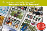 Op zoek naar een leuke loopbaan? Keuze genoeg in de Recreatie!kikk-recreatie.nl/.../Nieuwe-opleidingsfolder-Keuze... · Een belangrijke beroepsrichting in de branche is Aqua & Leisure