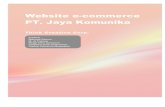 Website e-commerce PT. Jaya Komunika€¦ · Secara umum perangkat lunak (software) terbagi menjadi dua yaitu sistem operasi dan perangkat lunak aplikasi. Sistem operasi digunakan