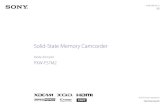 Solid-State Memory Camcorder · BP-U30 (fourni), BP-U60, BP-U60T, BP-U90 Pack batterie Adaptateur CA XDCA-FS7 Unité d’extension MRW-E80 Lecteur de carte XQD BC-U1, BC-U2 Chargeur