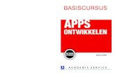 BASISCURSUS APPS ONTWIKKELEN Mark Aalderink Basiscursus Apps ontwikkelen Apps maken voor iPhone, iPad,