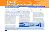 Het Burgemeesters...Dit is het decembernummer van Het Burgemeestersblad, de nieuwsbrief van het Nederlands Genootschap van Burgemeesters. Het vorige nummer (30) verscheen in juni 2003.