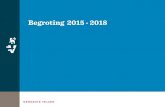 Begroting 2015 - 2018 - VelsenOverzicht ontwikkeling saldo vóór en na bestemming 179 . Begroting 2015 - 2018 Gemeente Velsen 3 ... opstellen van de strategische toeristische agenda