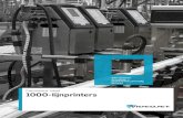 1000-lijnprinters - D… · Videojet is wereldleider op het gebied van industriële codeer- en markeeroplossingen, met meer dan 345.000 geïnstalleerde printers wereldwijd. Waarom?