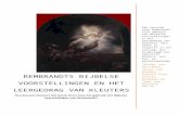 Rembrandts bijbelse voorstellingen en het leergedrag van kleuters  · Web view2019. 6. 26. · Kunst is tegenwoordig nog steeds een centraal aspect van onze samenleving. Kunst is