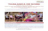 THAILANDA DE NORD - Linea BLU Travel de Nord 11.03.2018... · 2017. 10. 12. · Ziua 1 (11.03): BUCURESTI - DOHA - BANGKOK Intalnire la aeroportul Henri Coanda (Otopeni) la ora 10:00,