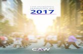 CAW ANTWERPEN JAARVERSLAG 2017...2 CAW jaarverslag 2017 INHOUD VOORWOORD Beste lezer, Met veel plezier leg ik u de tweede editie voor van ons jaarver-slag. Naast een formele versie