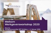 Welkom Werkgeversworkshop 2020 - BPF Schilders€¦ · • Minimaal 25 jaar of ouder zijn; • Deelnemen aan BPF Schilders. ... drijfveren aansluiten bij die van de werkgever en/of