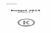 Budget 2019 - Koksijde · Actie: ACT-30: Opzetten communicatieacties via nieuwe (sociale) media Actieplan: AP-14: Projectoproepen Uitgave Ontvangst Saldo Exploitatie 0,00 0,00 0,00