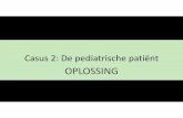 OPLOSSING - Belgium · B500: EXTRA OEFENING • Mickey moet op 01/03/2018 een coloscopie krijgen. Dokter Disney schrijft hiervoor een Rectale laxativa voor die rectale contractie