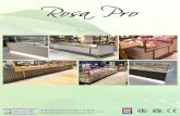 Oscartek Food Service Display Cases: Gelato, Pastry, and Deli · 2020. 5. 20. · E ROSA PRO TECHNICAL FEATURES Deli/ Pastry ROSA PRO DELI/PASTRY & CHARCUTERIE & Charcuterie Showcase