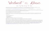 Velvet & Rose Events, gevestigd aan Goudstraat 71, 7334 ...velvetandroseevents.nl/wp-content/uploads/2019/03/AVG.pdfAls u er van overtuigd bent dat wij zonder die toestemming persoonlijke