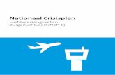 Nationaal Crisisplan€¦ · plannen van de partners. Het NCP-L vervangt de bestaande plannen van individuele organisaties of afspraken tussen organisaties niet. De plannen moeten