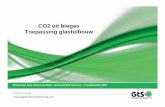 CO2 uit biogas Toepassing glastuibou · 2015. 2. 21. · biogas en de productie van bio-aardgas én vloeibaar CO 2. • Het GPP®-systeem is door GtS de afgelopen 5 jaar ontwikkeld