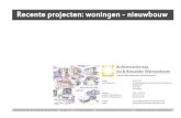 Recente projecten: woningen - nieuwbouwarchitectenbureau-warmenhoven.nl/projectboek woningen nieuwbou… · Recente projecten: woningen - nieuwbouw. Architectenbureau Jos & Alexander