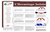 E L’Hermitage hebdo · PDF file tembre 2001 et le 31 août 2002 Habiter L’Hermitage Etre disponible aux dates proposées Etre motivé·e et avoir les compétences requises pour