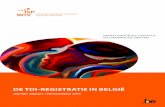 DE TDI-REGISTRATIE IN BELGIË - Sciensano · België werd uitgevoerd bleek dat 5% van de bevolking (15-64 jaar) in het afgelopen jaar cannabis had gebruikt op het moment van de bevraging