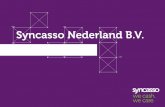 84679 12358 Syncasso Nederland B.V. · sparing en verbetering van de resultaten op, maar ook een verbeterde concurrentiepositie. ˜ E˚ectief incasseren: we incasseren e˜ectief met