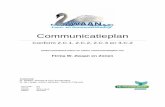 Communicatieplanzwaan-wijdenes.nl/images/pdf/Communicatieplan.pdf · Status: definitief 1. Introductie Voor u ligt het communicatieplan van Firma W. Zwaan en Zonen. Het document geeft