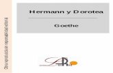 Hermann y Dorotea¡sicos en Español... · 2019. 1. 31. · 1) La edición no está supervisada por nuestro departamento editorial, de for-ma que no nos responsabilizamos de la fidelidad