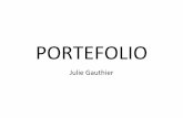 PORTEFOLIO · PORTEFOLIO Julie Gauthier . Tour Eiffel Dessin au crayon à papier format A4 Photographie prise à Paris . Dessin au feutre fin noir et stylo à encre Collage de laine