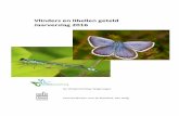 Vlinders en libellen geteld Jaarverslag 2016€¦ · Zeeland, het Noord-Hollandse polderland en delen van Drenthe. Het bovenste kaartje geeft ook het aantal soorten per route aan.