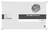 70538 Stuttgart GERMANY GLL 3-80 Professional · Измерительный инструмент поставляется с преду-предительной табличкой