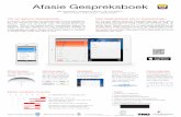 Poster Gespreksboek App 3 - WordPress.com · maken, al dan niet met hulp van een gesprekspartner. De inhoud is georganiseerd volgens ‘speech acts’ (zoals vragen en vertellen)