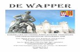 DE WAPPER - kvvoo-antwerpen.be 20-2.pdf · de Provincie Antwerpen. De 35ste editie van dit evenement gaat door op donderdag 23 mei 2019 om 20 uur in de blauwe zaal van De Singel,