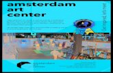 amsterdam art center Get inspired, let’s meet · 2019. 12. 4. · Amsterdam Art Center T. +31 (0) 20 624 11 24 E: reserveren@amsterdamartcenter.nl 13 Conferentieruimte Atelier Maasdam