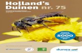 Hollandʼs Duinen nr. 75 - Nationaal Park Hollandse Duinen€¦ · De Weekdieren van Nationaal Park Hollandse Duinen Arie Twigt Strandonderzoek in Nationaal Park Hollandse Duinen